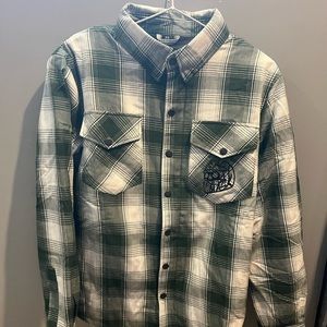 New plaid motorcycle shirt